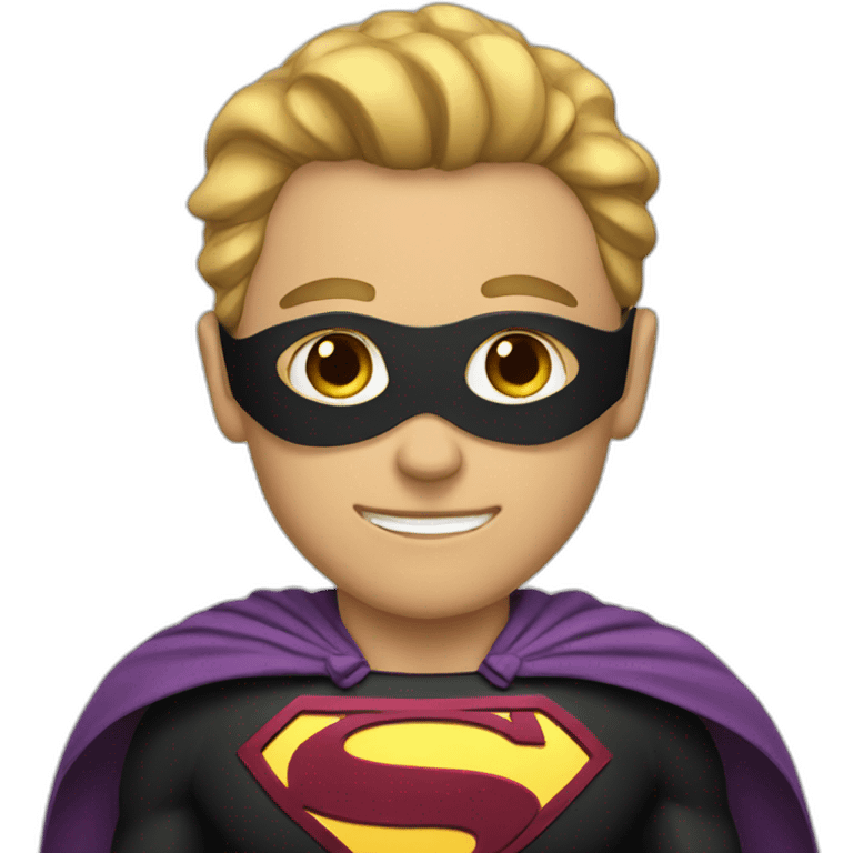 superhero emoji