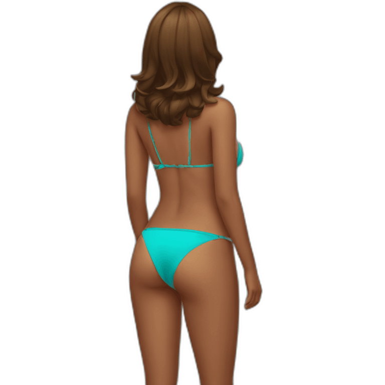 back of bikini emoji