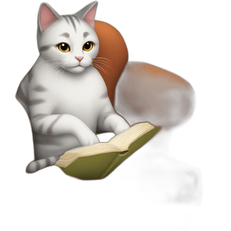 Cat-on-a-sofa-reading-book emoji