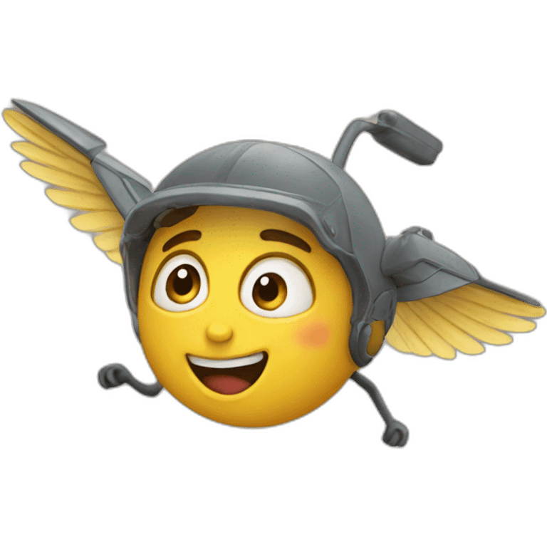 flying emoji