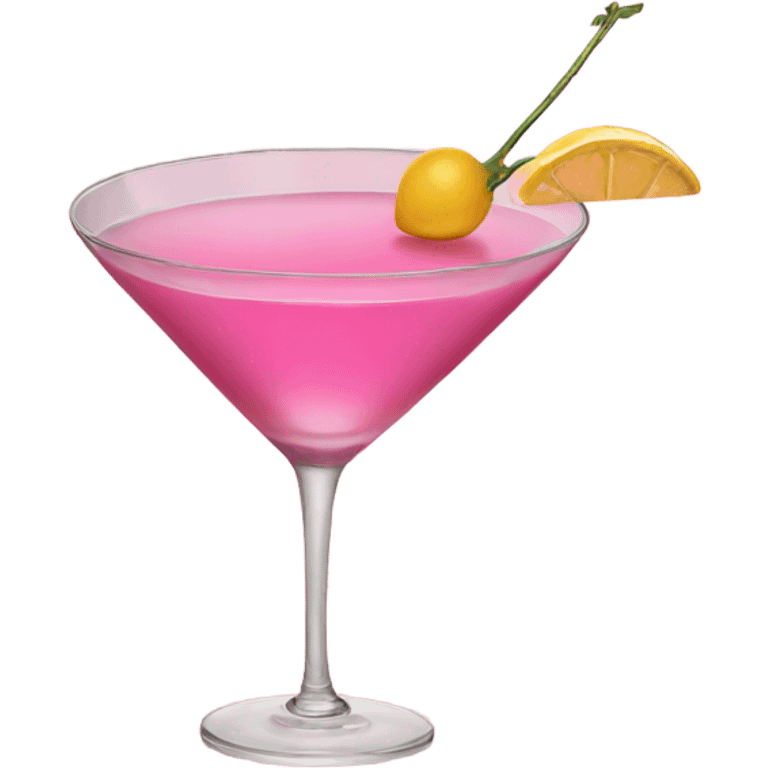 Pink martini  emoji