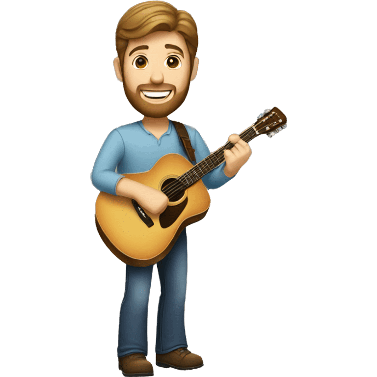 josh turner with guitar emoji