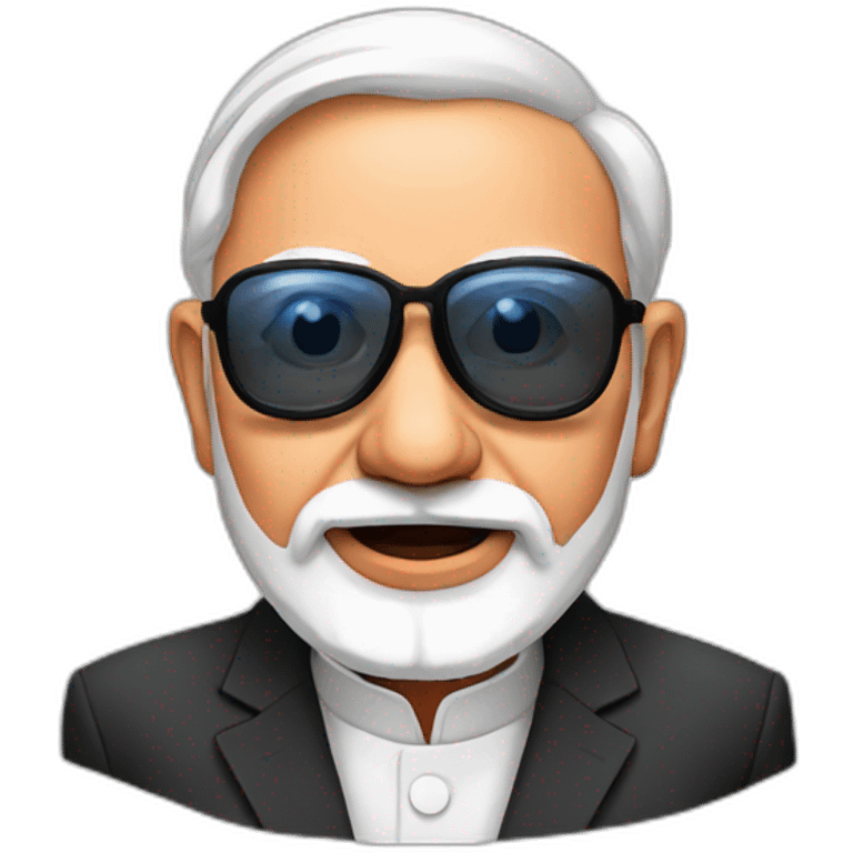 Pm modi as hacker emoji