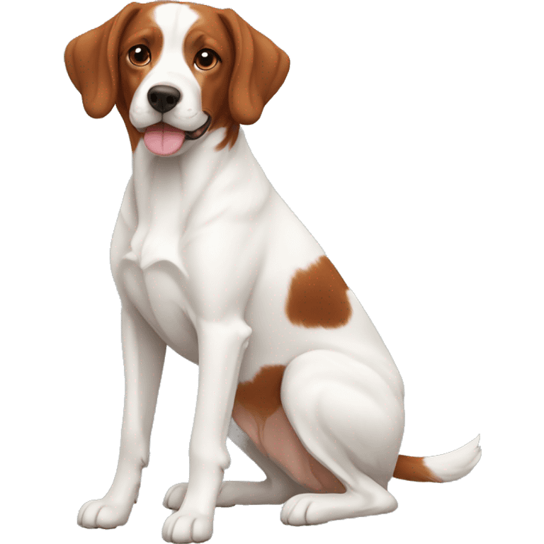 Brittany Dog Breed Full Body emoji