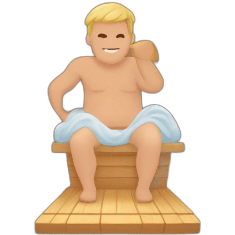 sauna  emoji