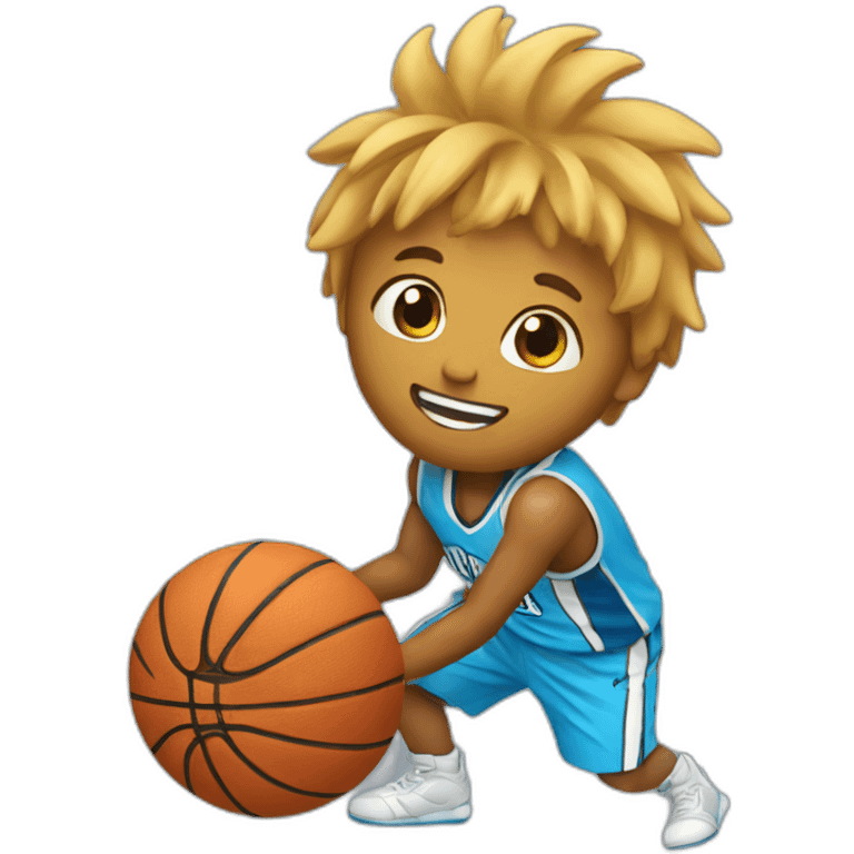 Ice spice playing basketball emoji