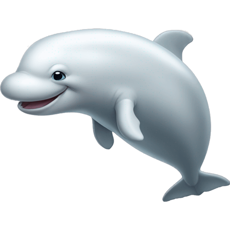 beluga whale emoji