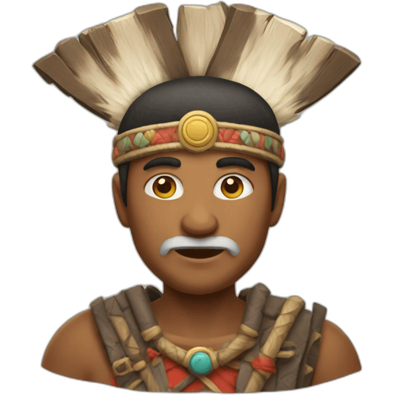 double axe village chief emoji