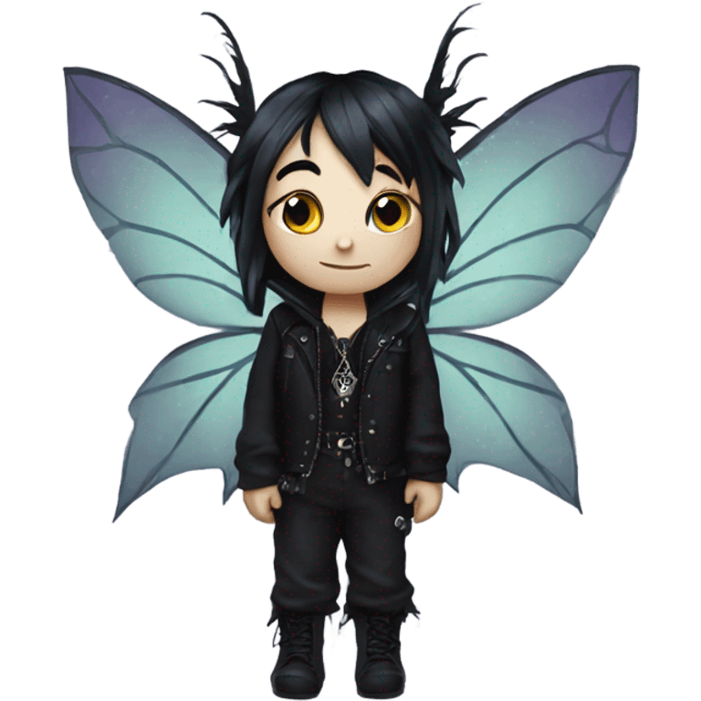 Goth faerie emoji