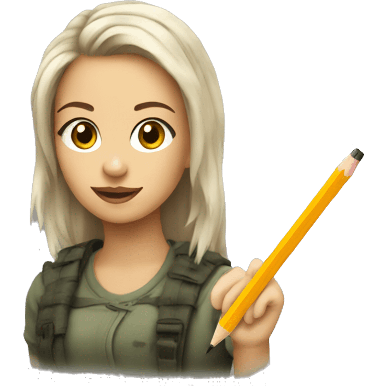 darya with pencil emoji