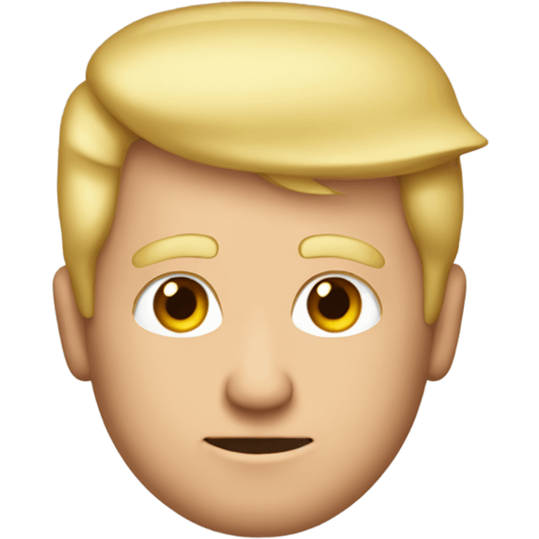 Kevin Scheevel with Donald Trump hair emoji