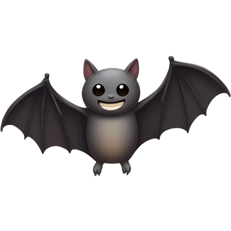 Bat giving a bat a hug emoji