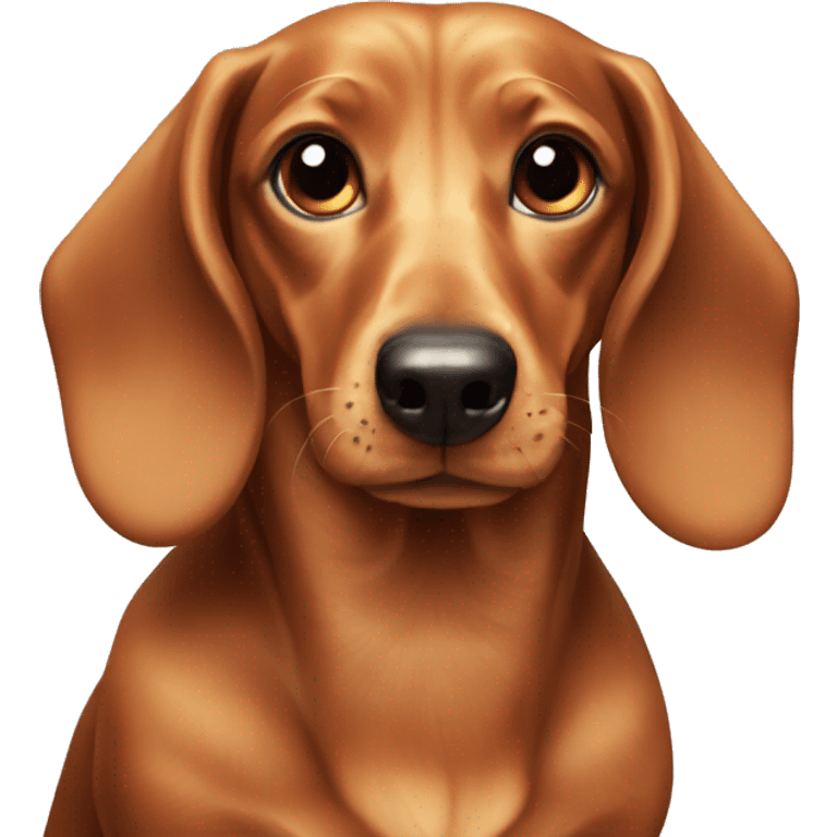 Dog Dachshund emoji