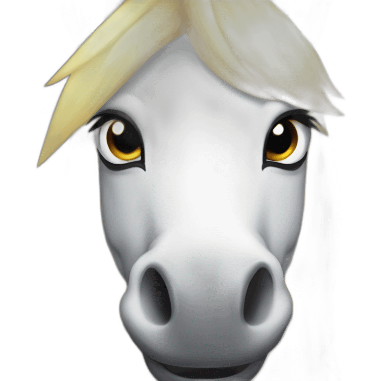 evil poney emoji