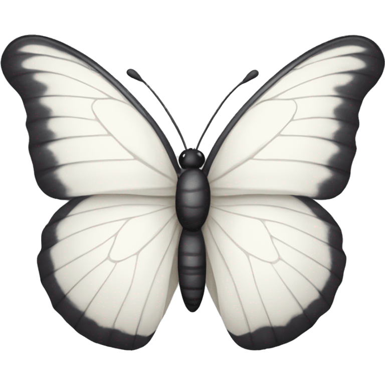 White butterfly  emoji