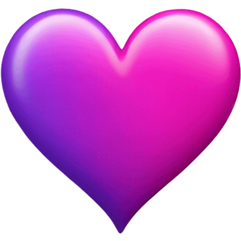 hot pink and purple heart emoji