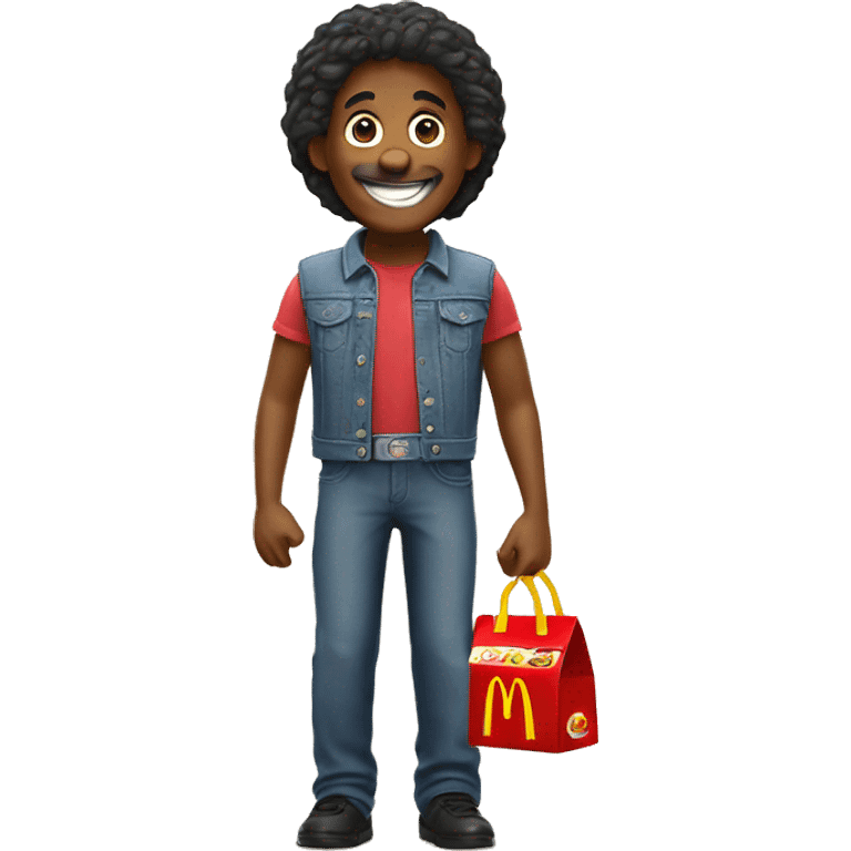 McDonald happy meal  emoji