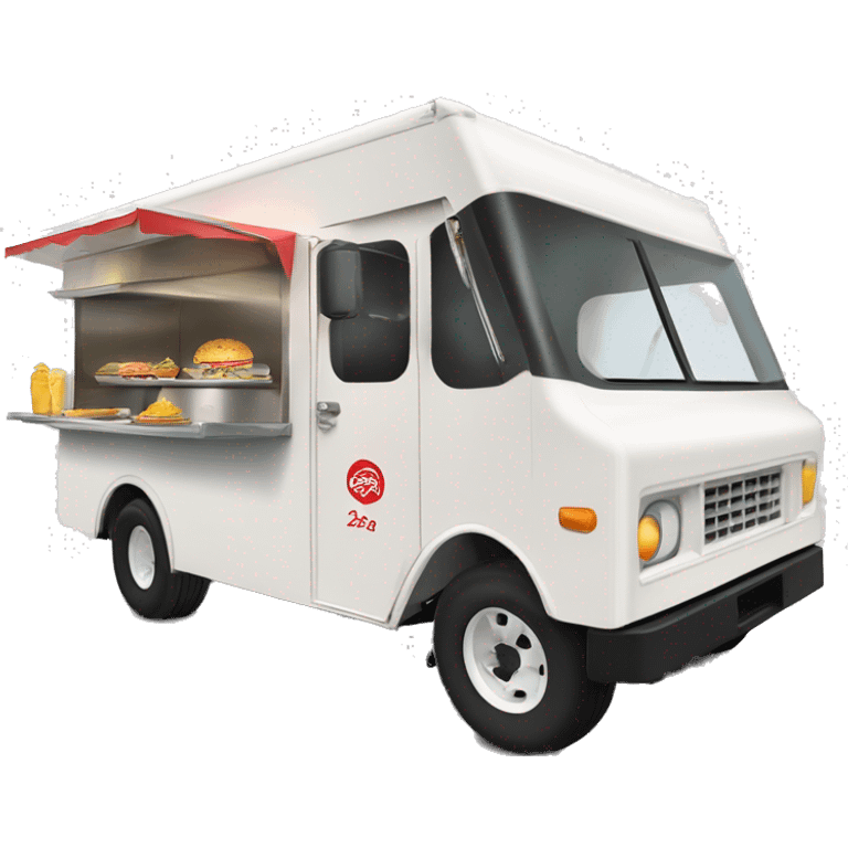 2026 Streamlined Aerodynamic Mexican Toyota Champ food truck  emoji