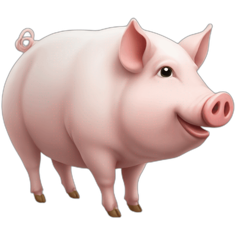 Cochon oiseau emoji