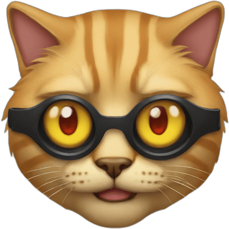 cat cyclops emoji