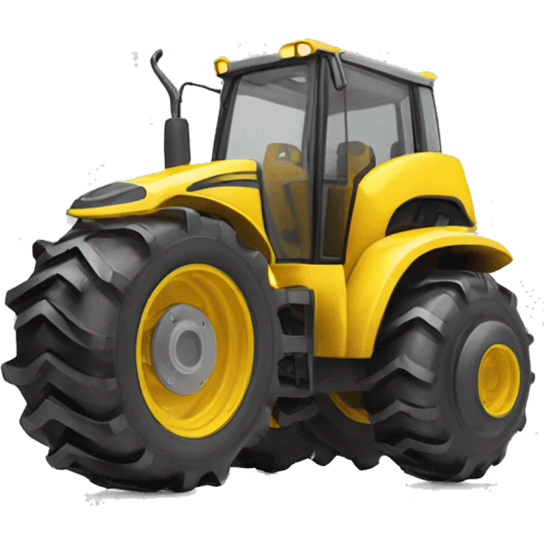 suspension springs leverage yellow tractor wheel emoji