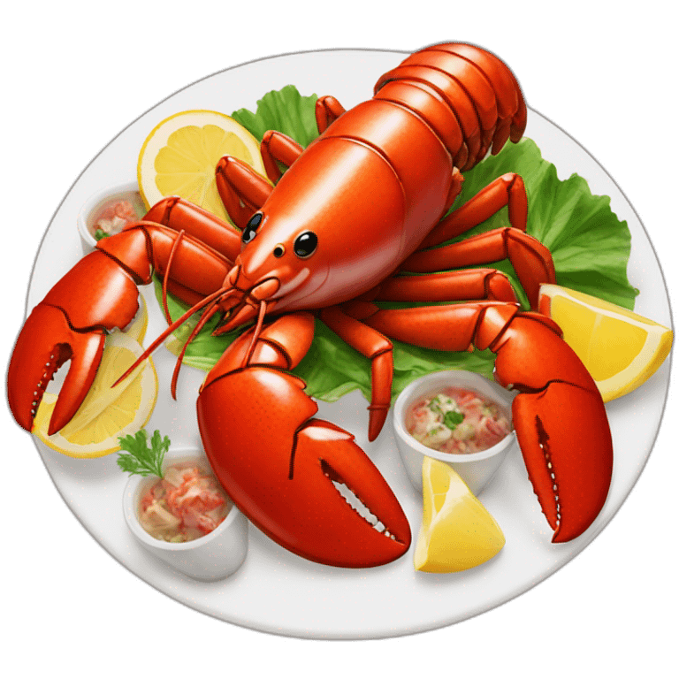 seafood lobster tower emoji