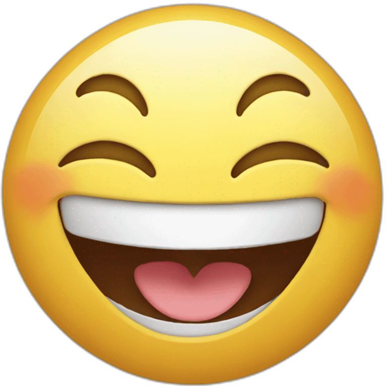 un chat qui laughing  emoji