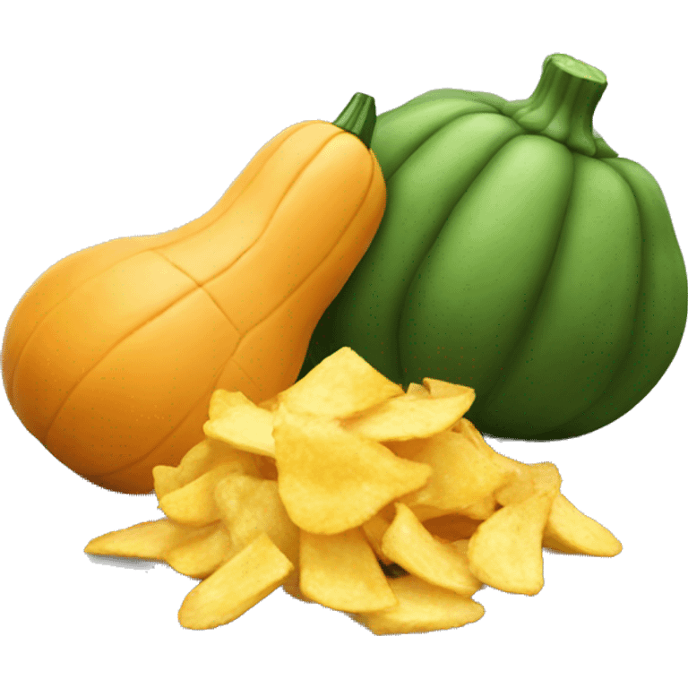 squash and chips emoji