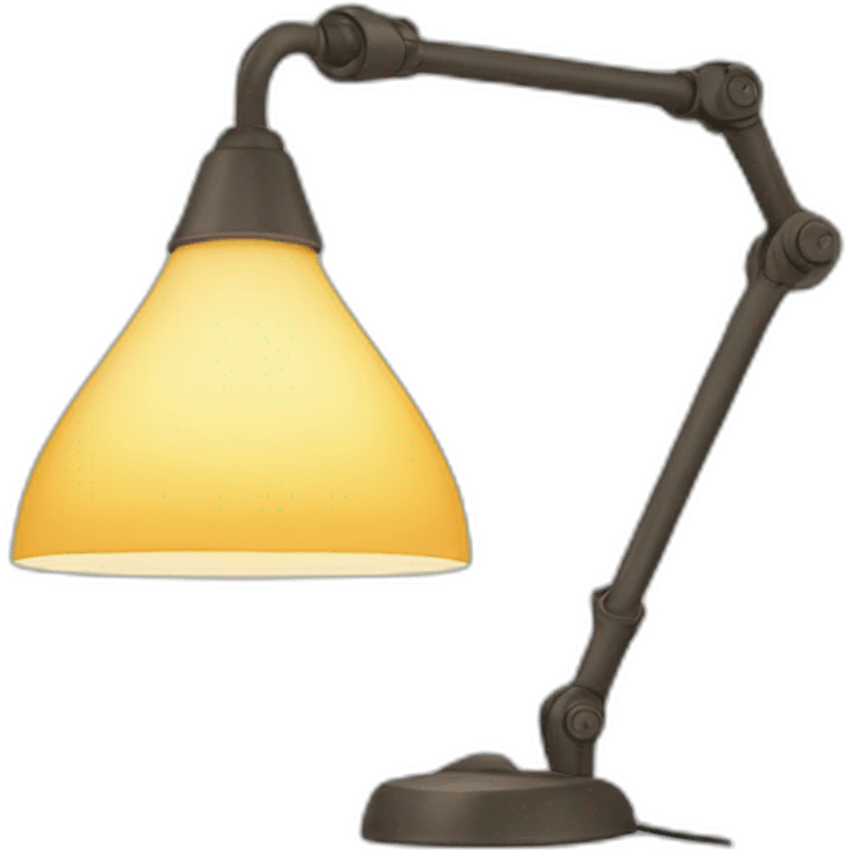 Caca sur lampe emoji