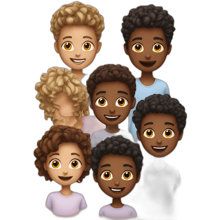 nine kids emoji