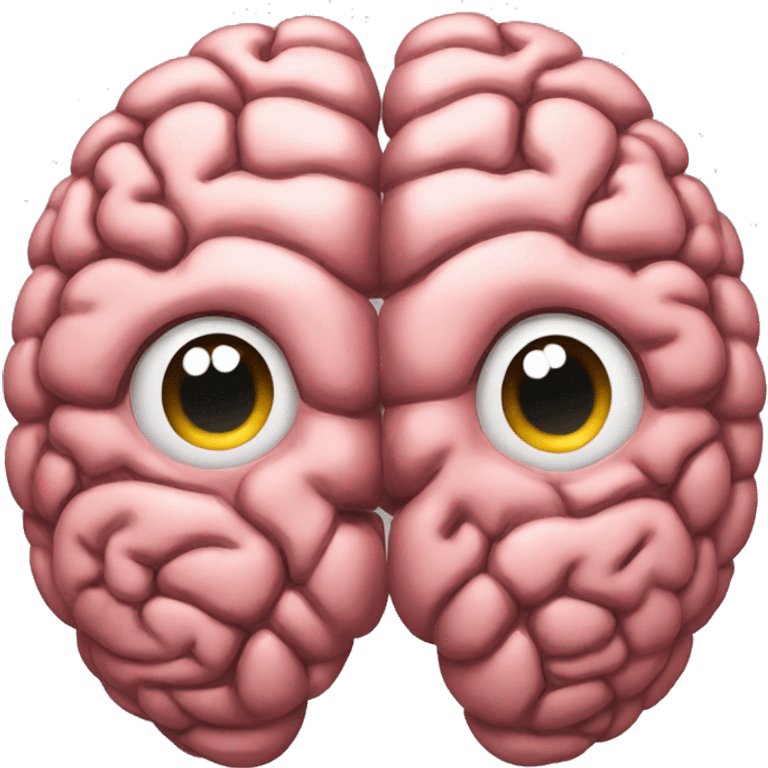 Brain love emoji