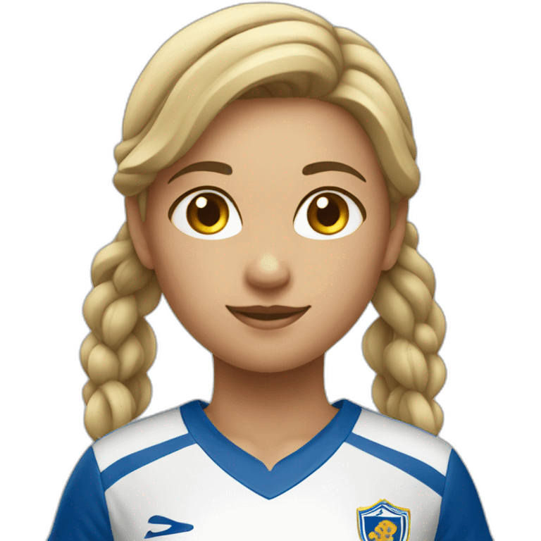 Sport soccer girl emoji