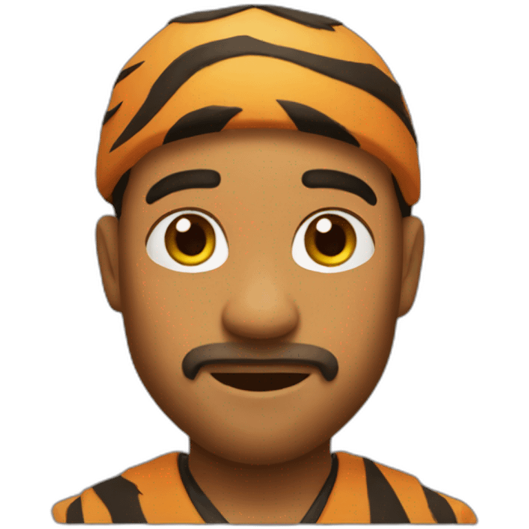 tiger king from Netflix series emoji