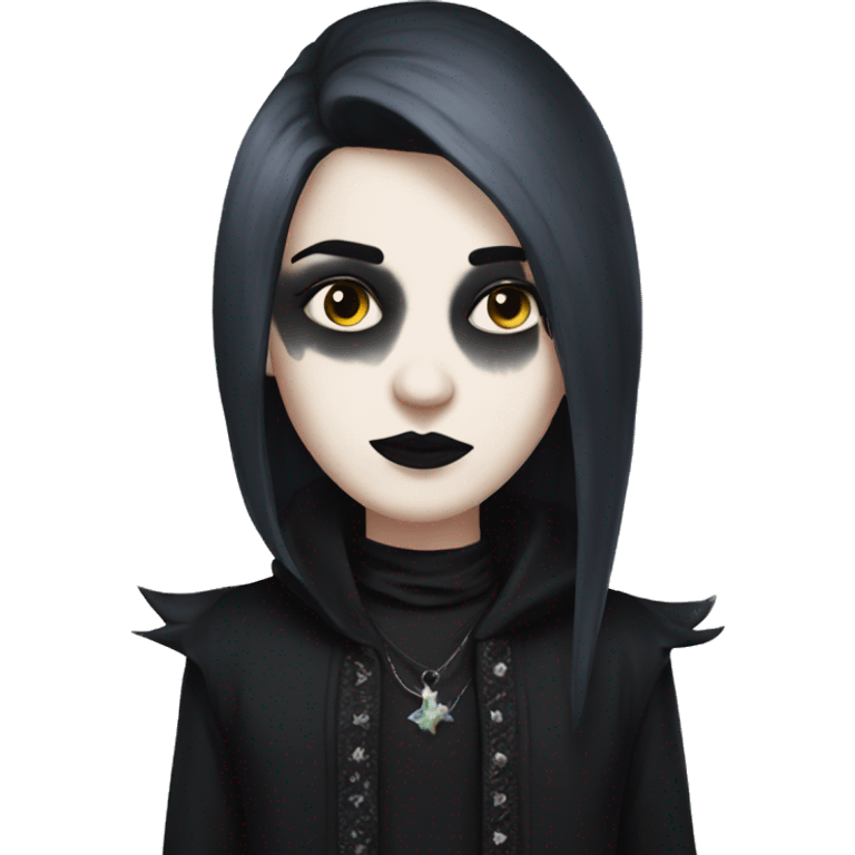 Goth Christmas  emoji