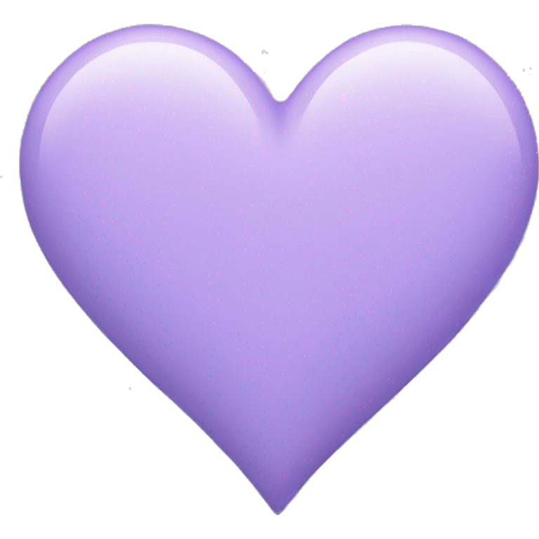 Pastel purple heart emoji