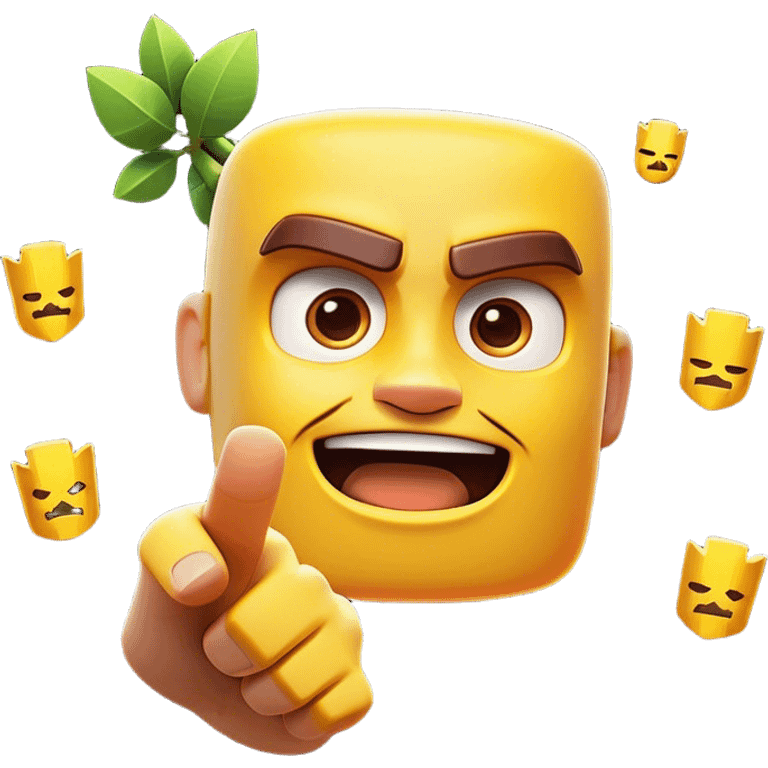 Clash of Clans aesthetic: Cinematic Playful Kinect Sensor Portrait Emoji, rendered in a 3D vector-style similar to standard emojis with minimal shading and bold, simplified shapes. A compact, distinct form with signature details, softly glowing with a modern gaming energy charm. Simplified yet unmistakably iconic, highly detailed and consistent, glowing with a soft radiance and high shine. Stylized with a touch of next-gen innovation and a soft glowing outline, capturing the essence of a beloved gaming relic with a friendly, playful manner! emoji