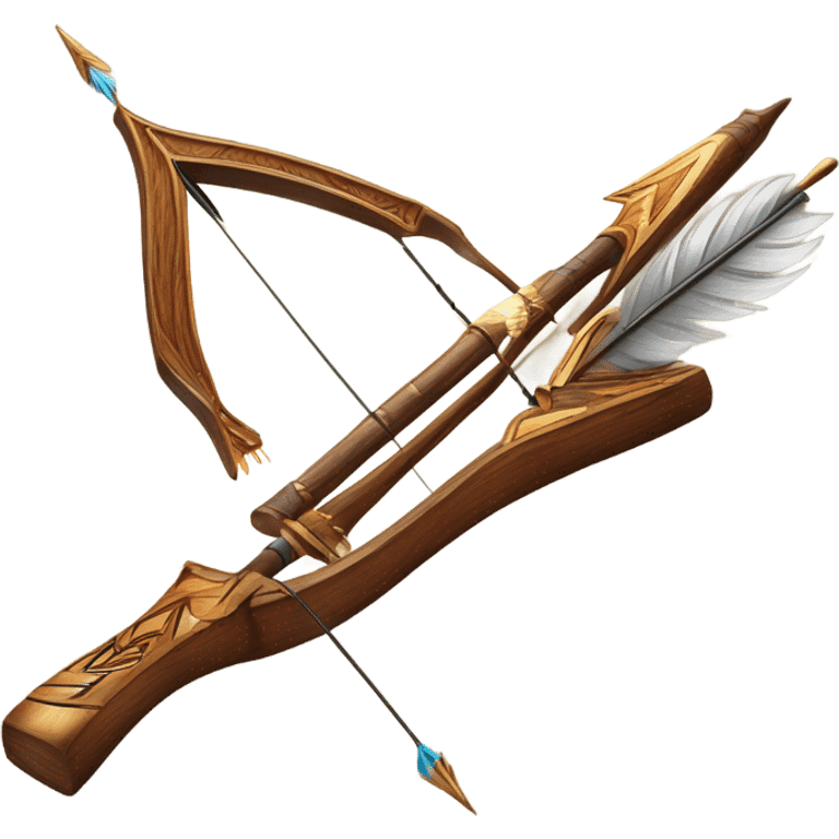 majestic bow arrow emoji