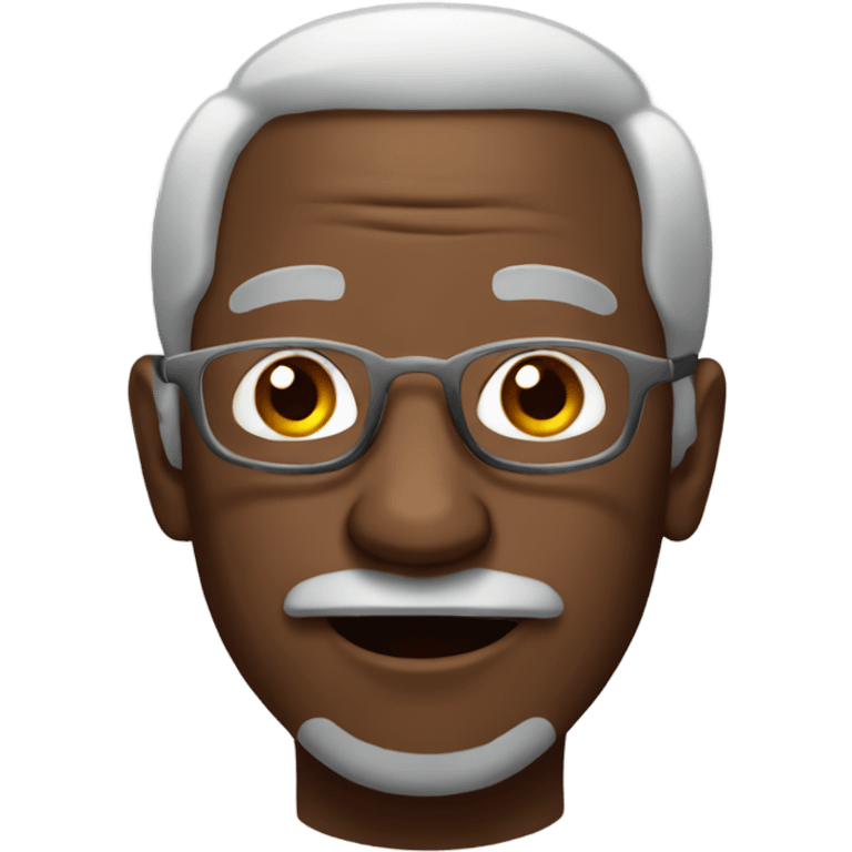 black grandpa emoji