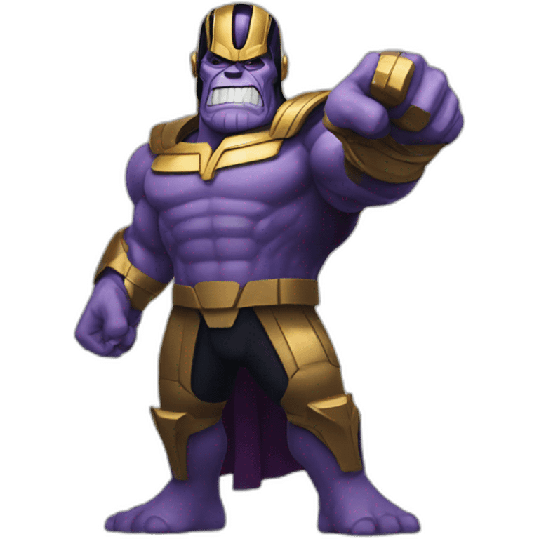 thanos aggresive pointing finger emoji