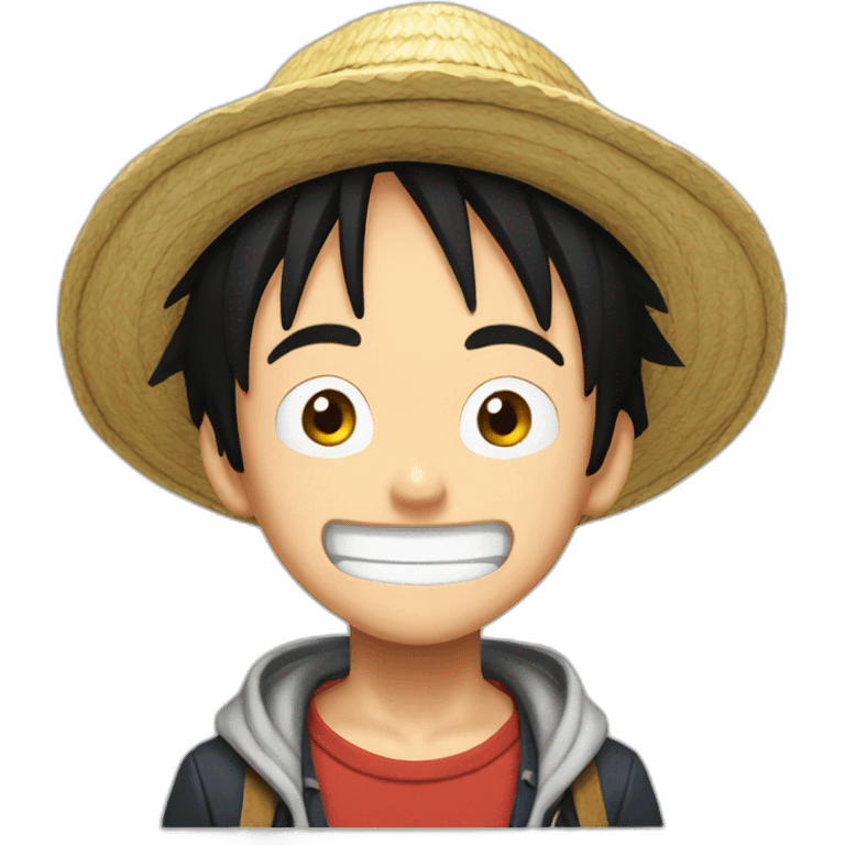 Luffy emoji