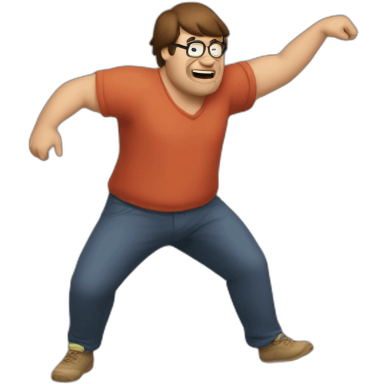 peter griffen dancing emoji