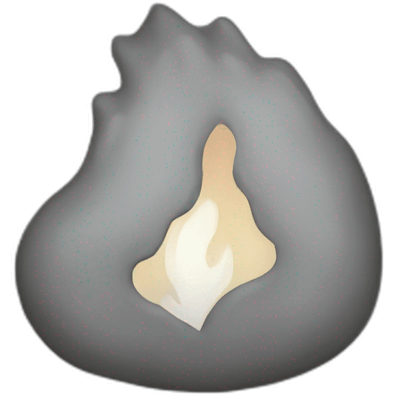 gray hearth emoji