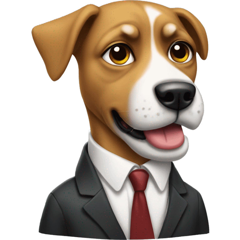 lawyer dog emoji