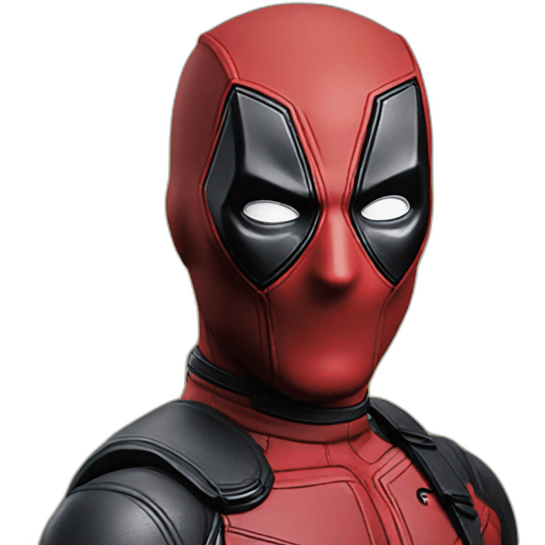 Deadpool smiled emoji