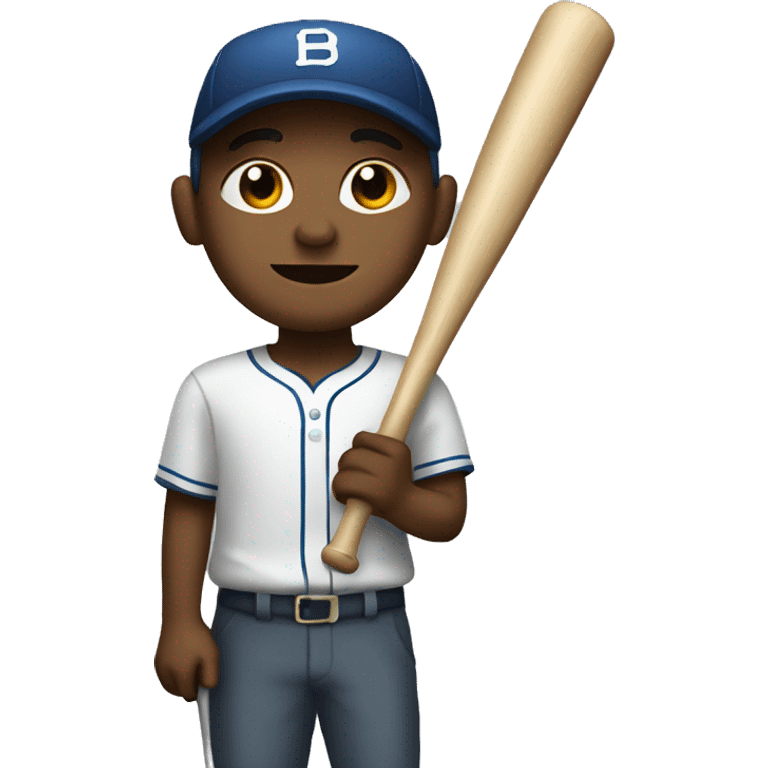 small person with baseball bat emoji