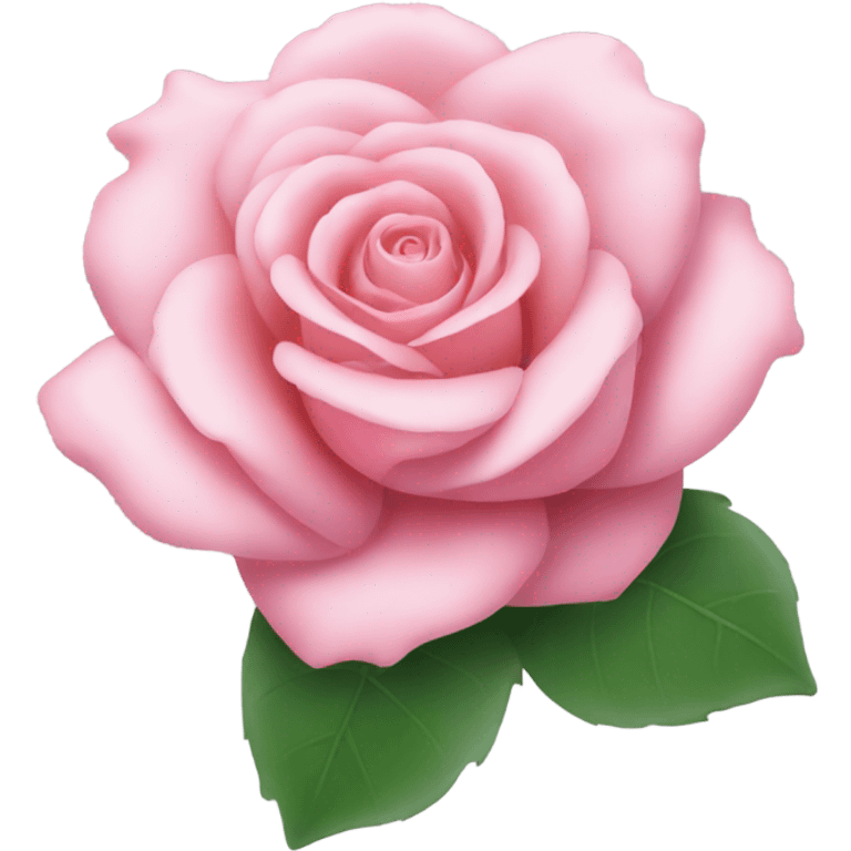 Pink flower that is a rose  emoji