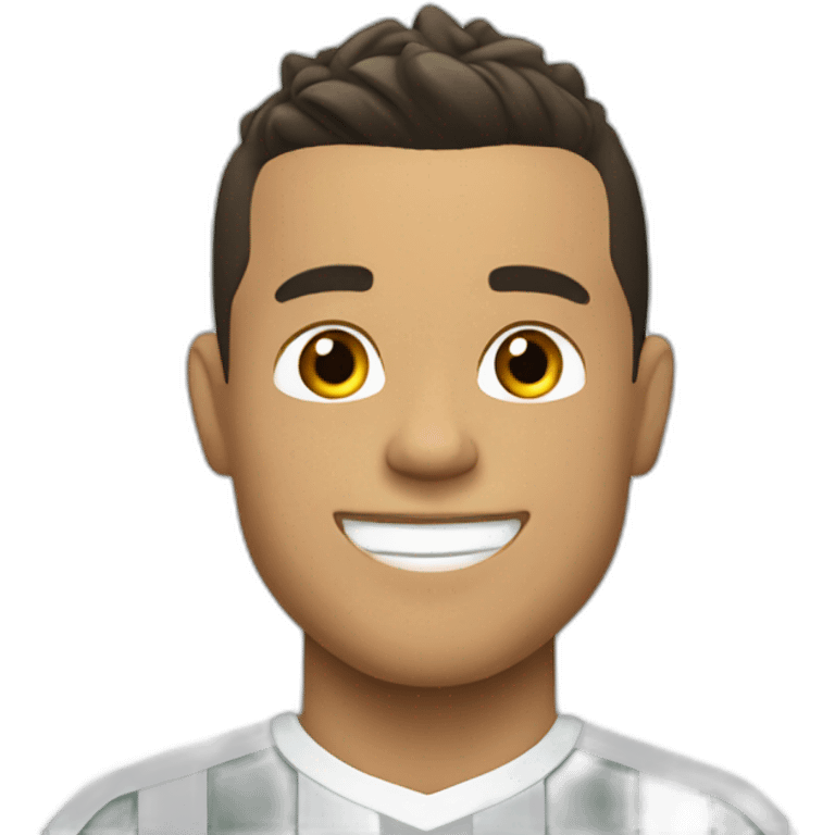 Ronaldo celebrating  emoji