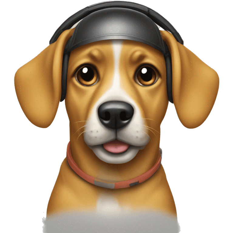 Dog Dj  emoji