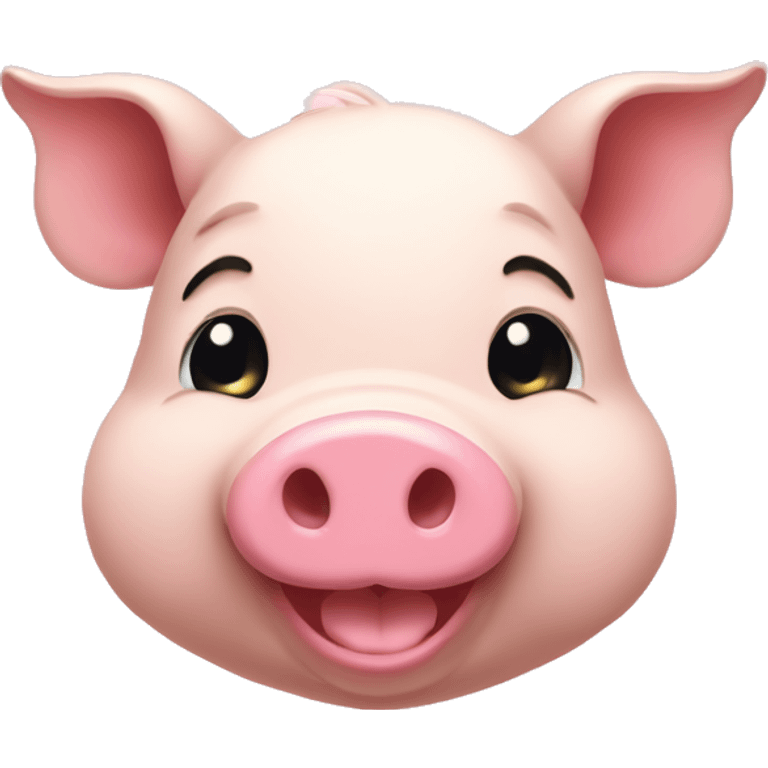 Ginea pig smiling emoji