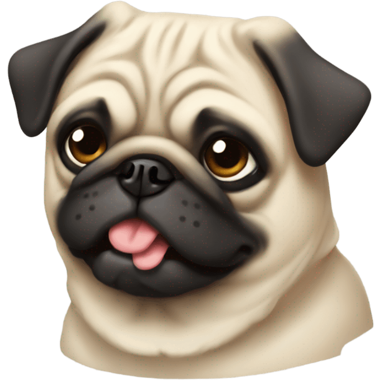 pug chunky emoji